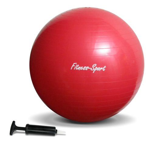 Minge fitness -Fitball – pana in 300 kg,cu pompa, marimea S, 65 cm, rot