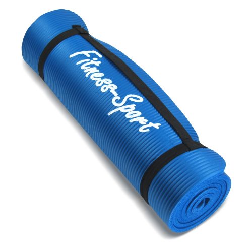 Saltea Fitness-Sport pentru Pilates, Yoga, Sport, Übungen, 1 cm, blau oder schwarz, 180 x 60 cm