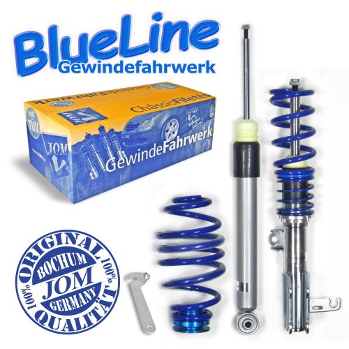 Suspensie sport reglabila JOM BlueLine Opel Astra J Limo P-J 2WD 1.3 CDTi/ 1.4/ 1.4T/ 1.6/ 1.7 CDTi/ 2.0 CDTi, n. pentru Fahrz. mit  CDC, 11/08-, amortizor cu arc/ arc cu reglaj