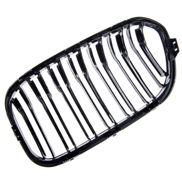Grilă BMW Seria 1 Facelift Negru Lucios ABS